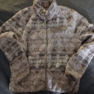 Women's Patterned Teddy Jacket
